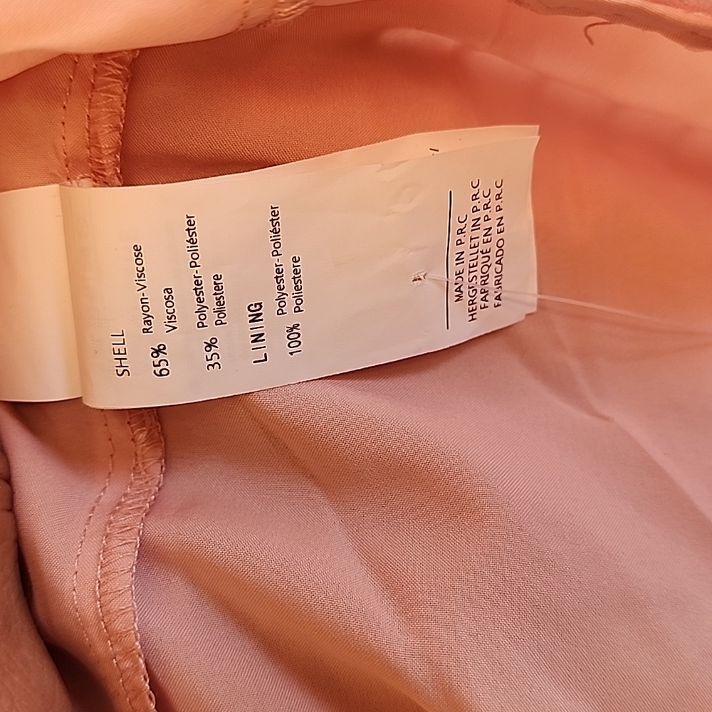 CUPSHE Delaney Smocked Ruffled Mini Dress XL Pink Cottagecore Coquette Tiered - Picture 8 of 14
